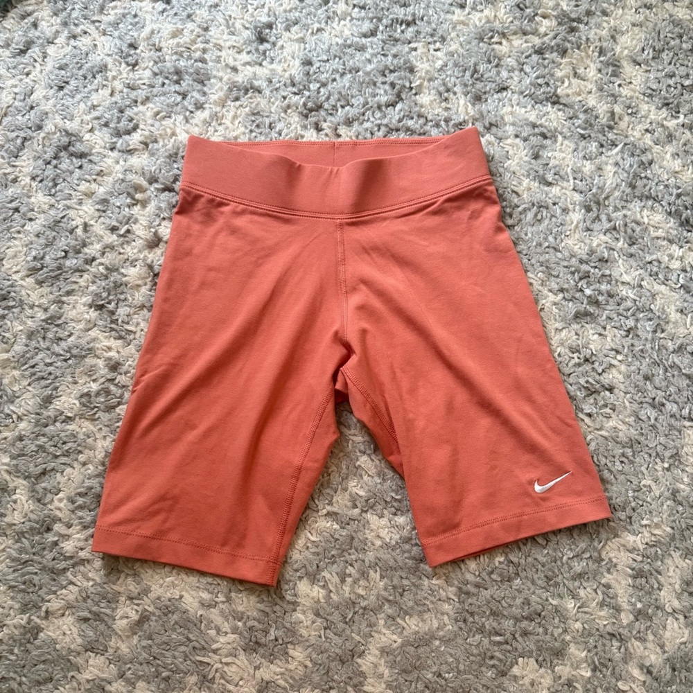 Nike Women's Salmon colored Cotton Bike Shorts